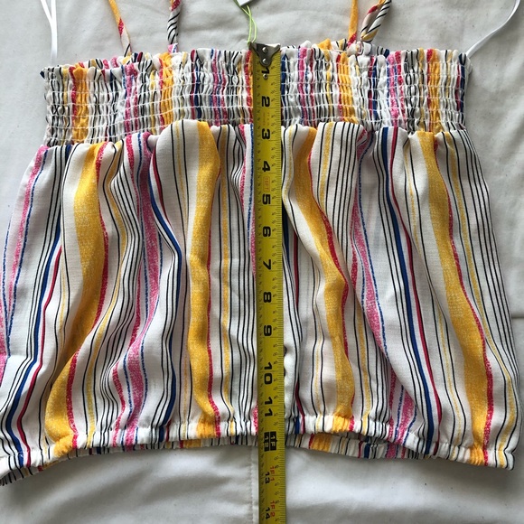 NWT Good Luck Gem Striped Smock Cami - Picture 8 of 9